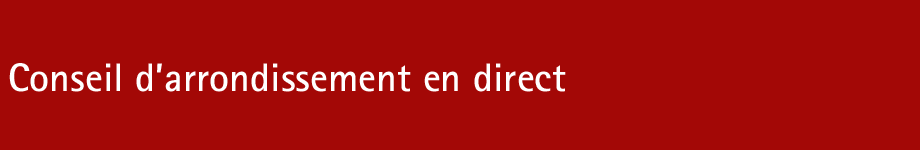 Conseil d'arrondissement en direct - Rosemont